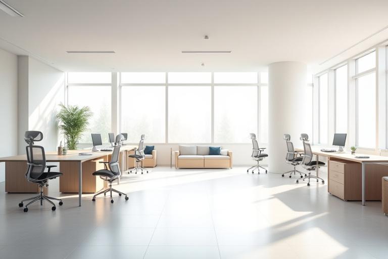 Interno di un ufficio moderno e luminoso